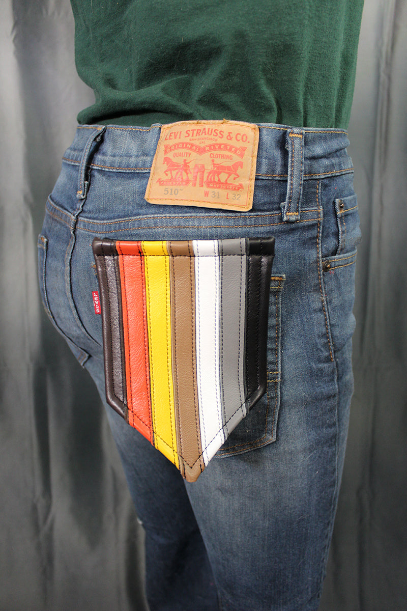 Bear Pride Leather Pocket Flag - view 4