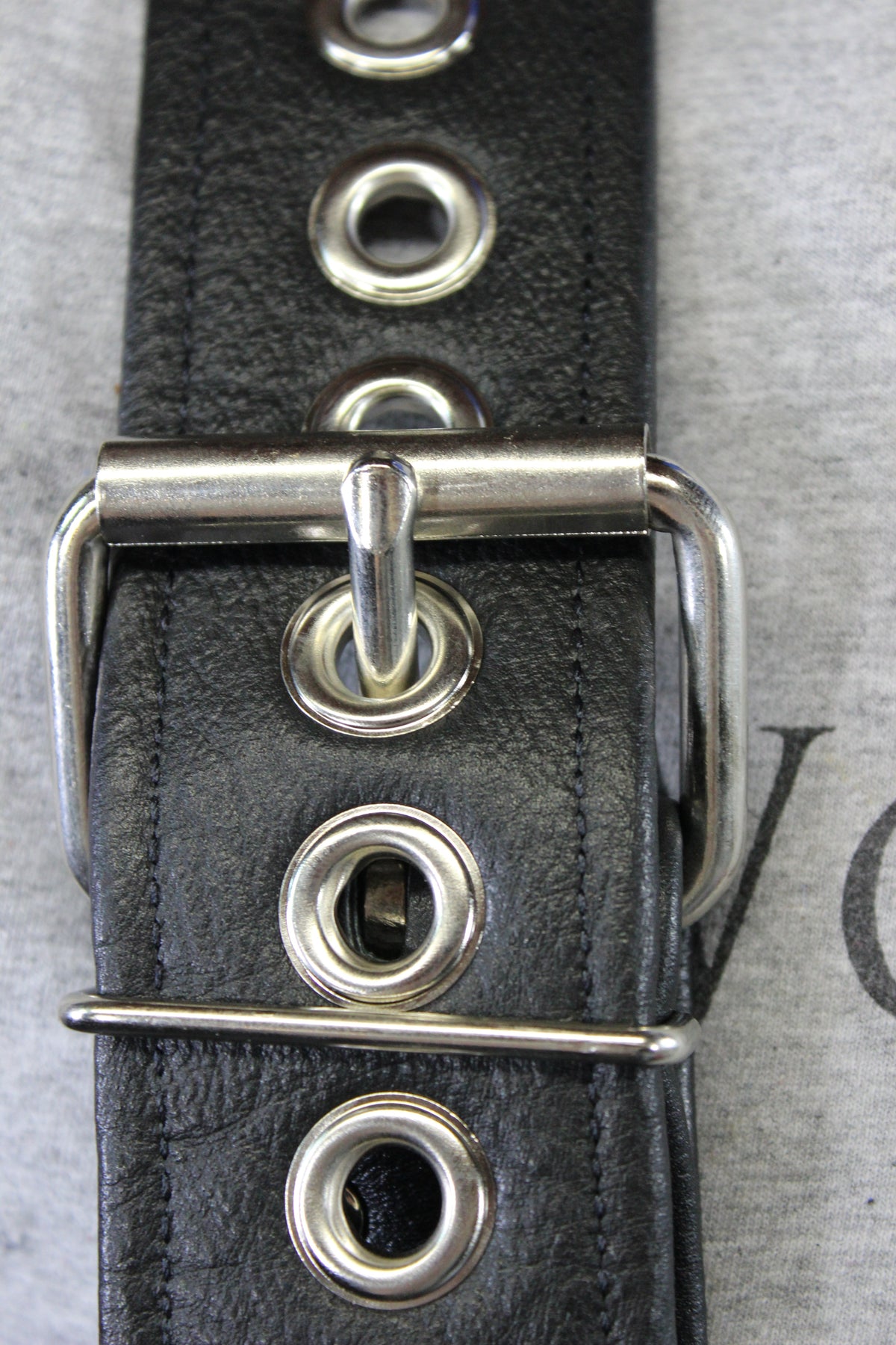 Our Back to Basics Black DOUBLE WIDE Convertable Leather Suspenders! - view 17