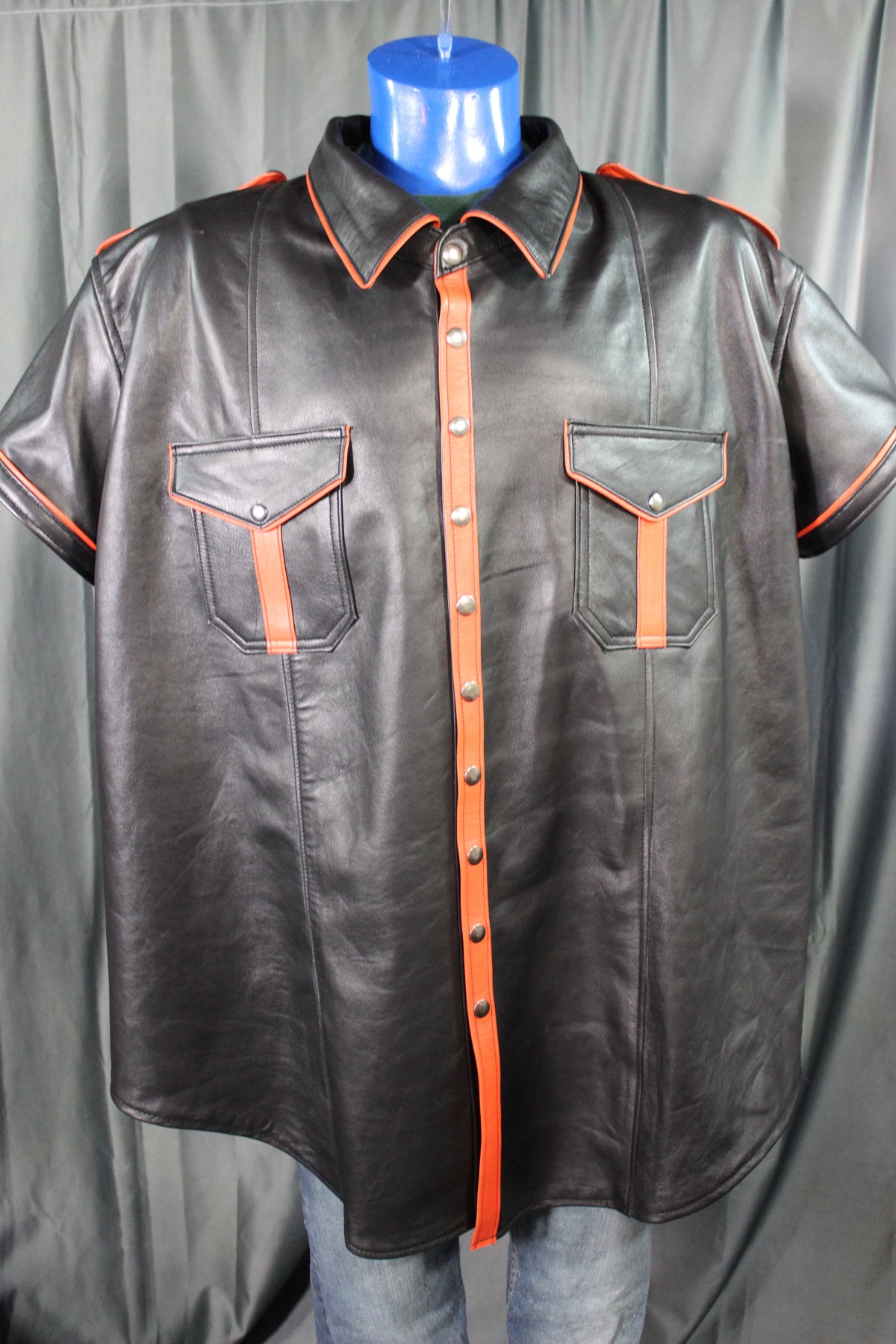Formal Leather Dress Shirt - view 3