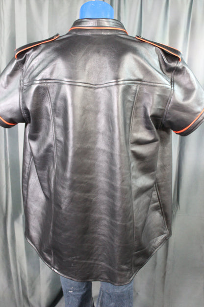 Formal Leather Dress Shirt - view 5