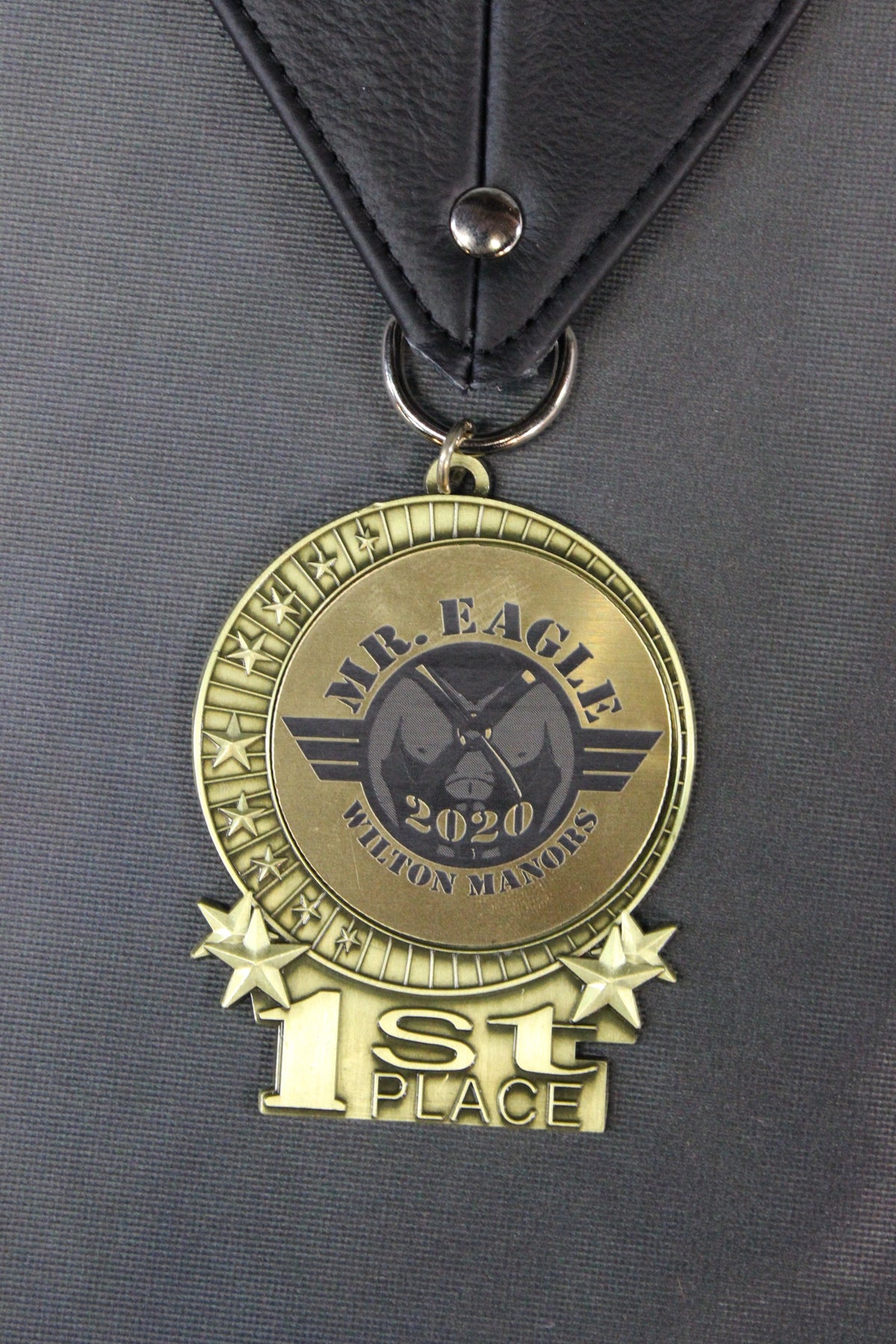 Medallion Lanyard with snaps in back - view 3