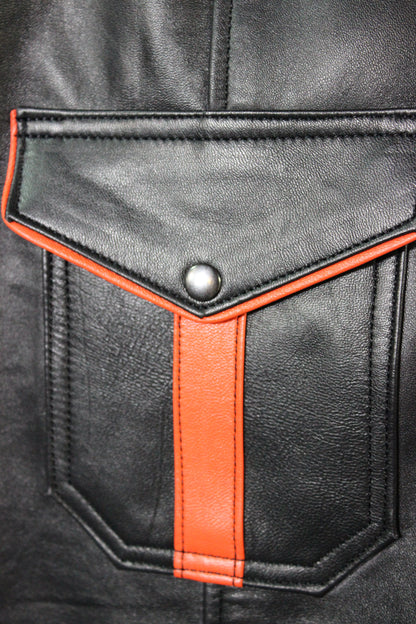 Formal Leather Dress Shirt - view 9