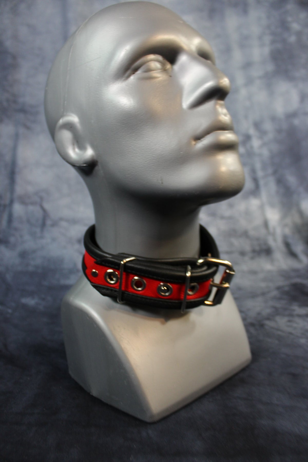 Locking Two-Tone Collar - Recessed Stripe Construction - view 2