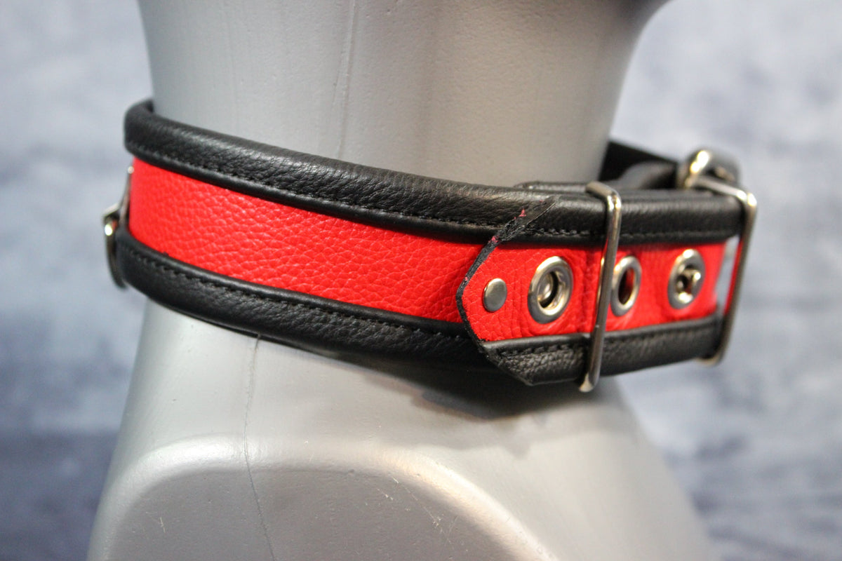 Locking Two-Tone Collar - Recessed Stripe Construction - view 5