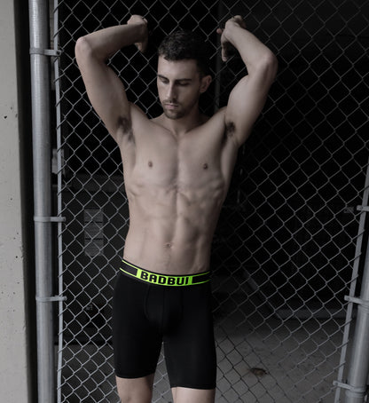 Boxer Brief - Jet/Neon