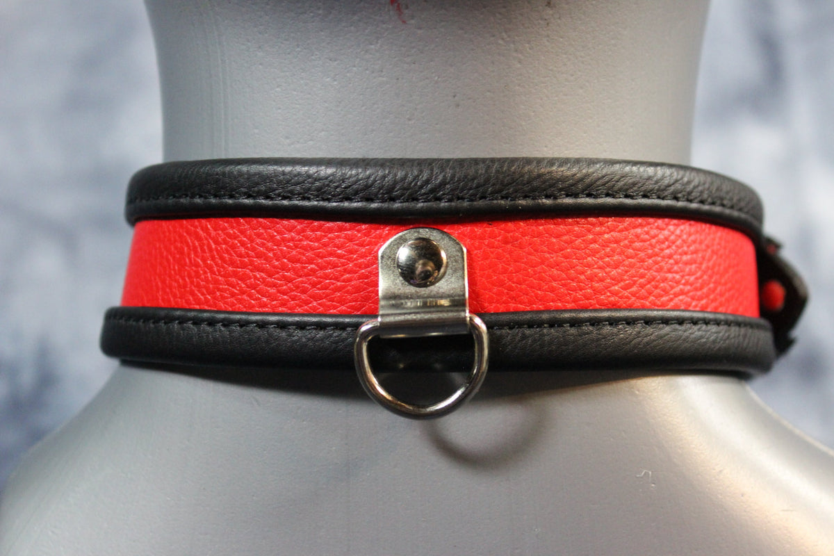 Locking Two-Tone Collar - Recessed Stripe Construction - view 6