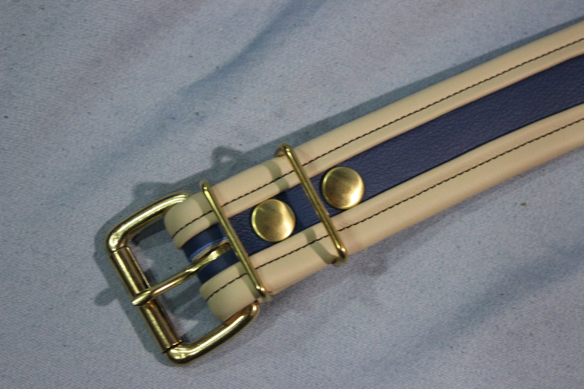 Two Toned Armbands (Blue with White Edging) - view 4