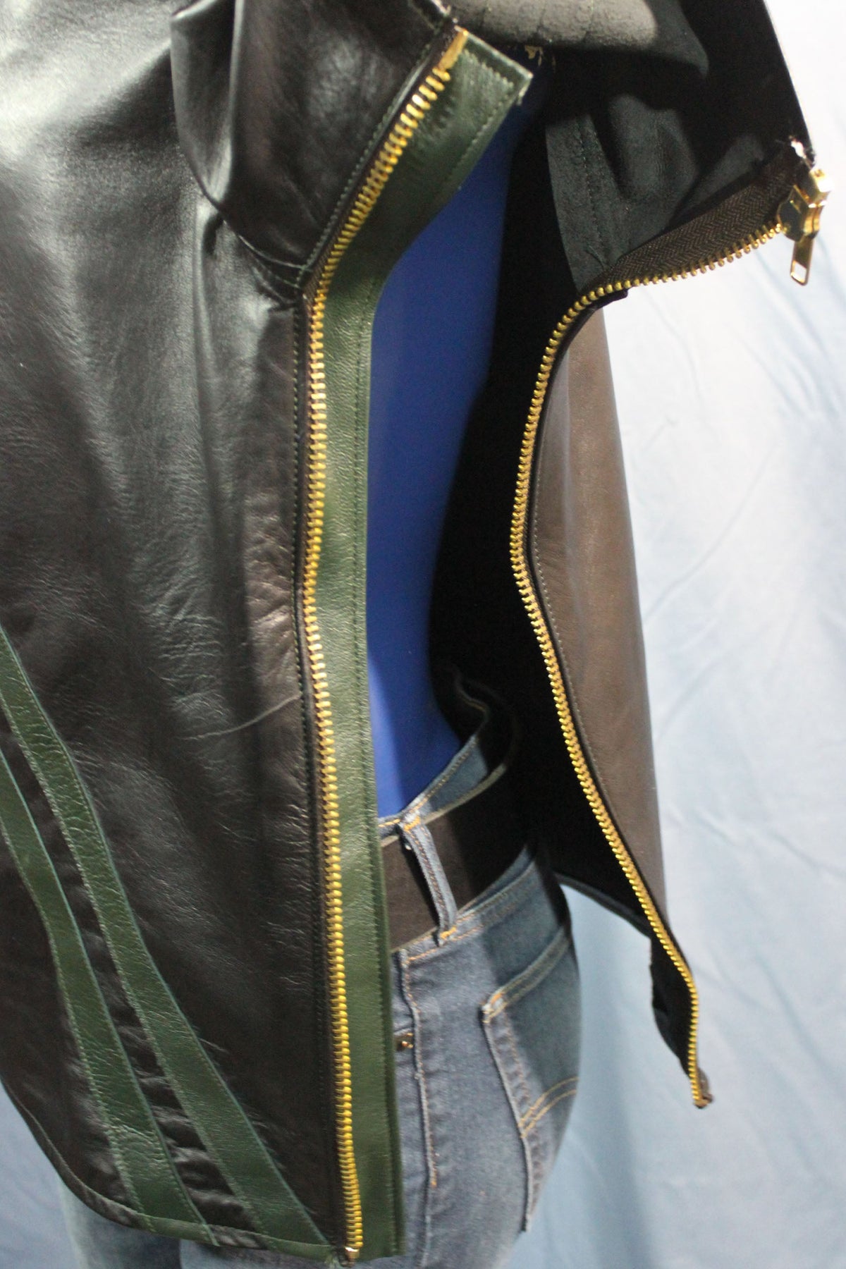 Leather Polo Shirt - view 6