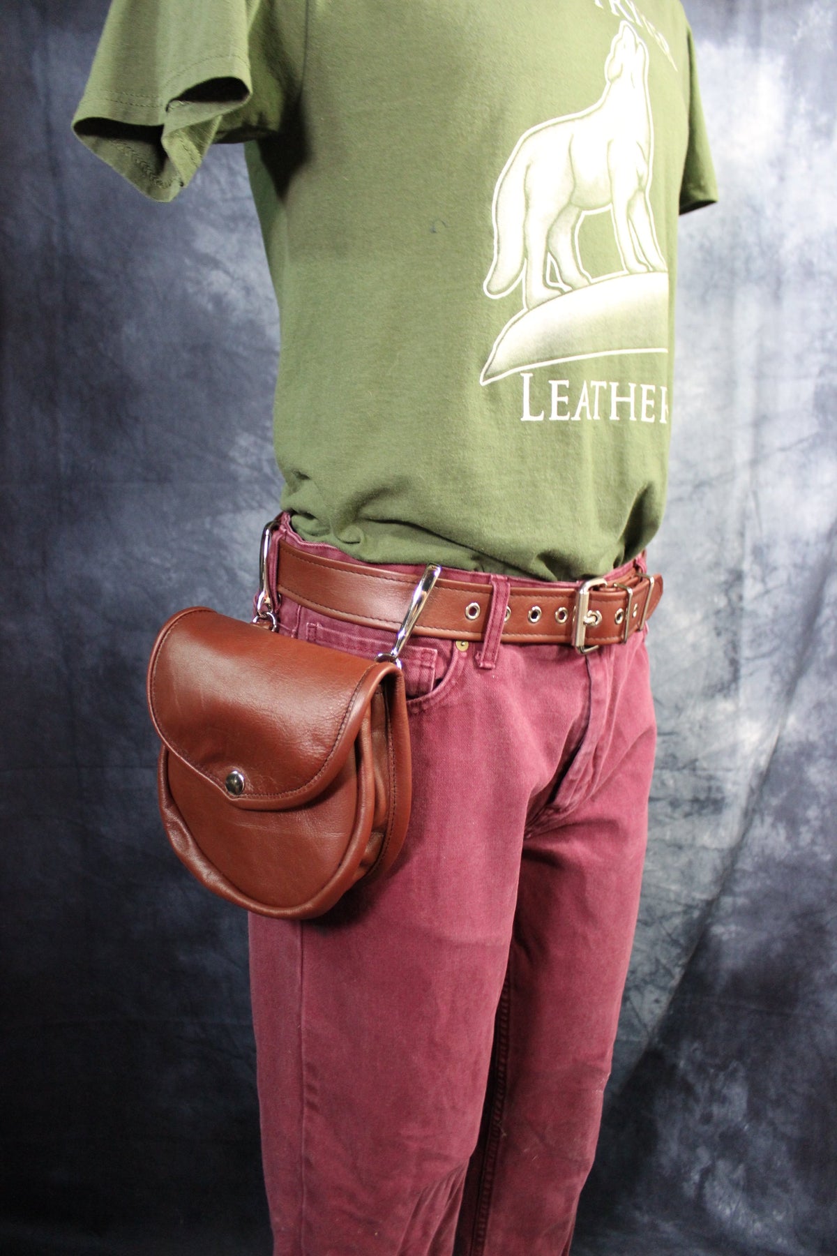 Leather Belt Pouch - view 3