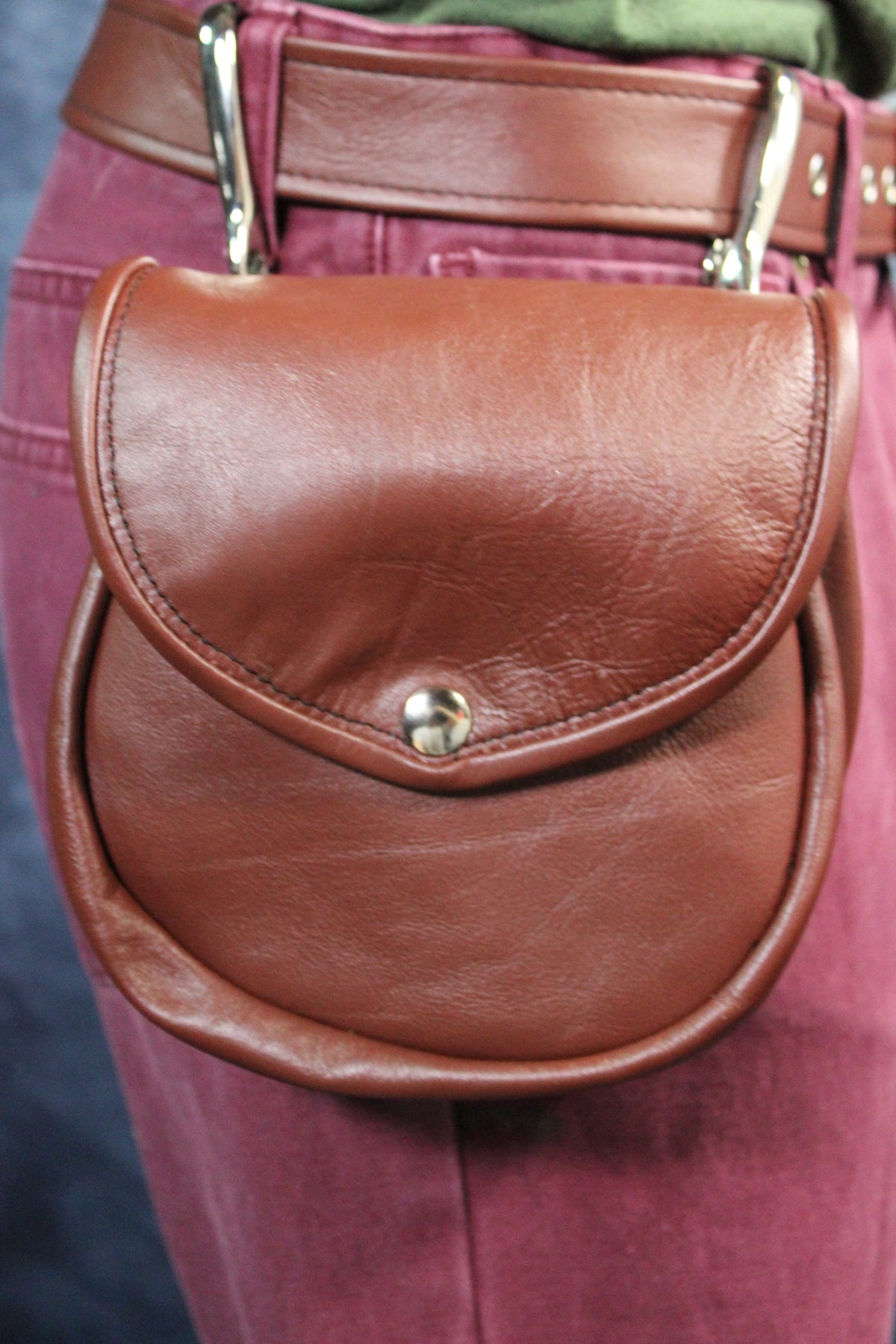 Leather Belt Pouch - view 6