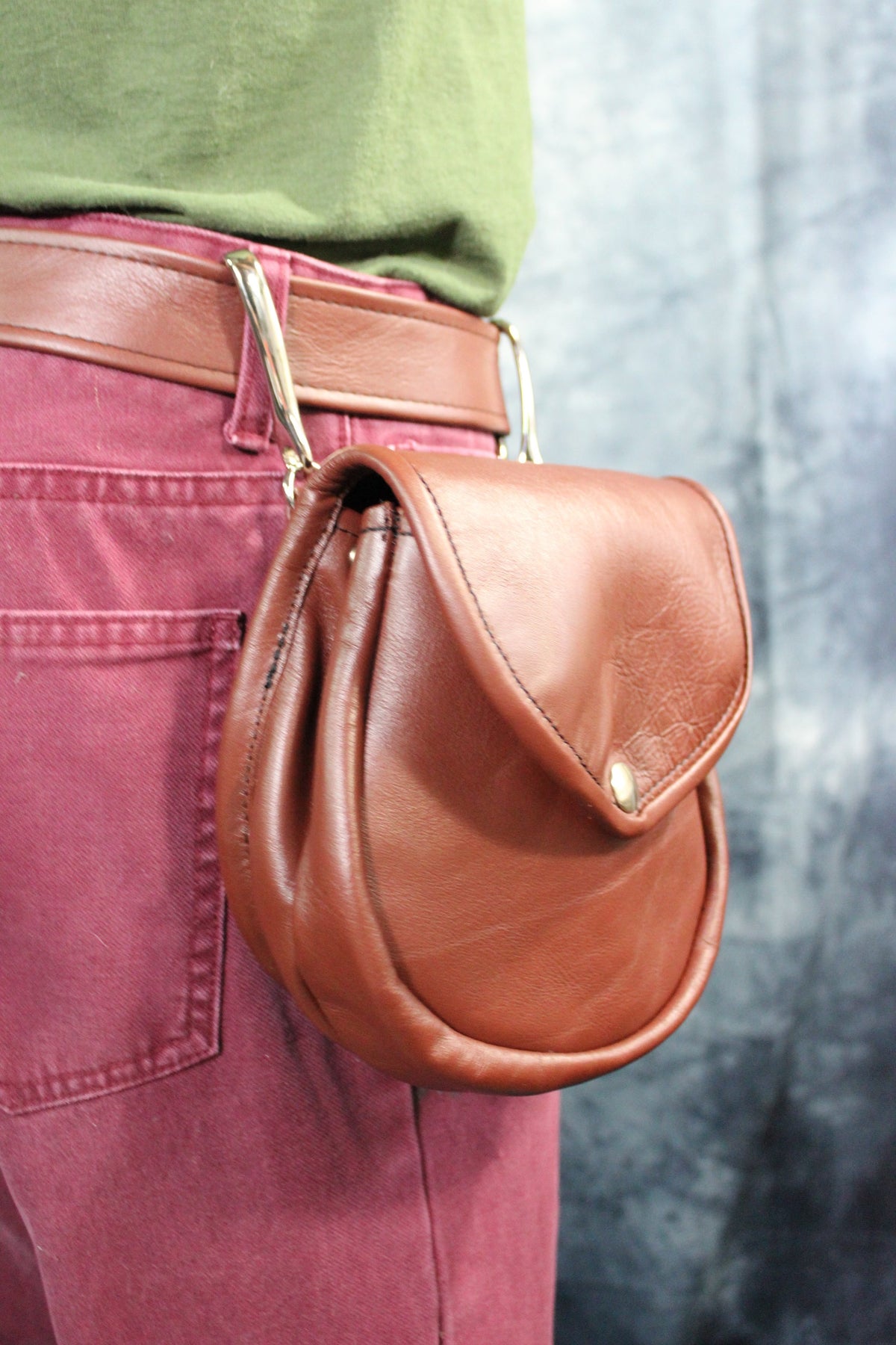Leather Belt Pouch - view 4