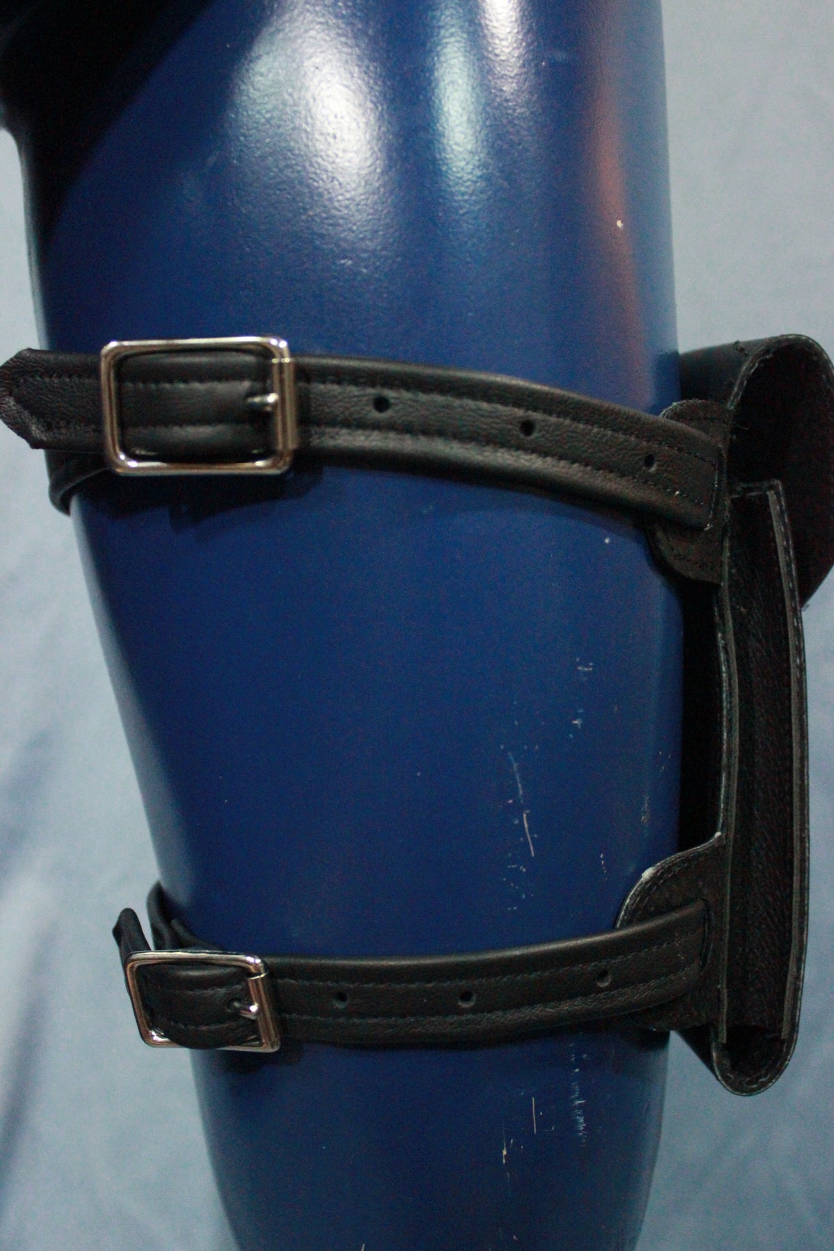 Leather Thigh Pouch Cell Phone Holster - view 2