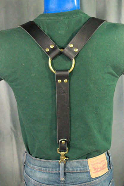 Packmaster Edition Leather Suspenders - view 3