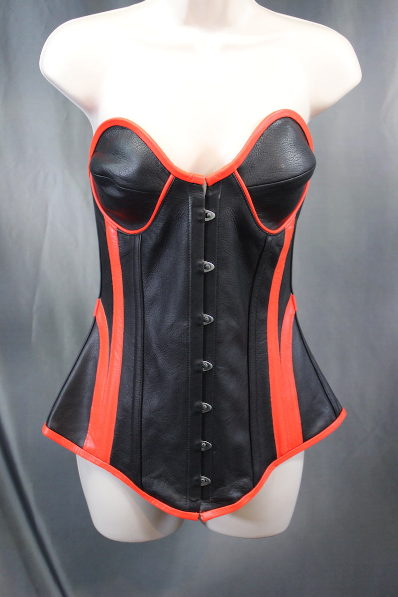 Cyber Leather Corset by The Otter and The Fox - view 2