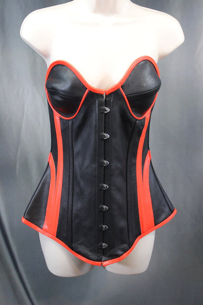 Cyber Leather Corset by The Otter and The Fox - view 2