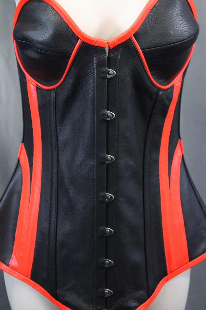Cyber Leather Corset by The Otter and The Fox - view 5