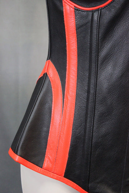 Cyber Leather Corset by The Otter and The Fox - view 6