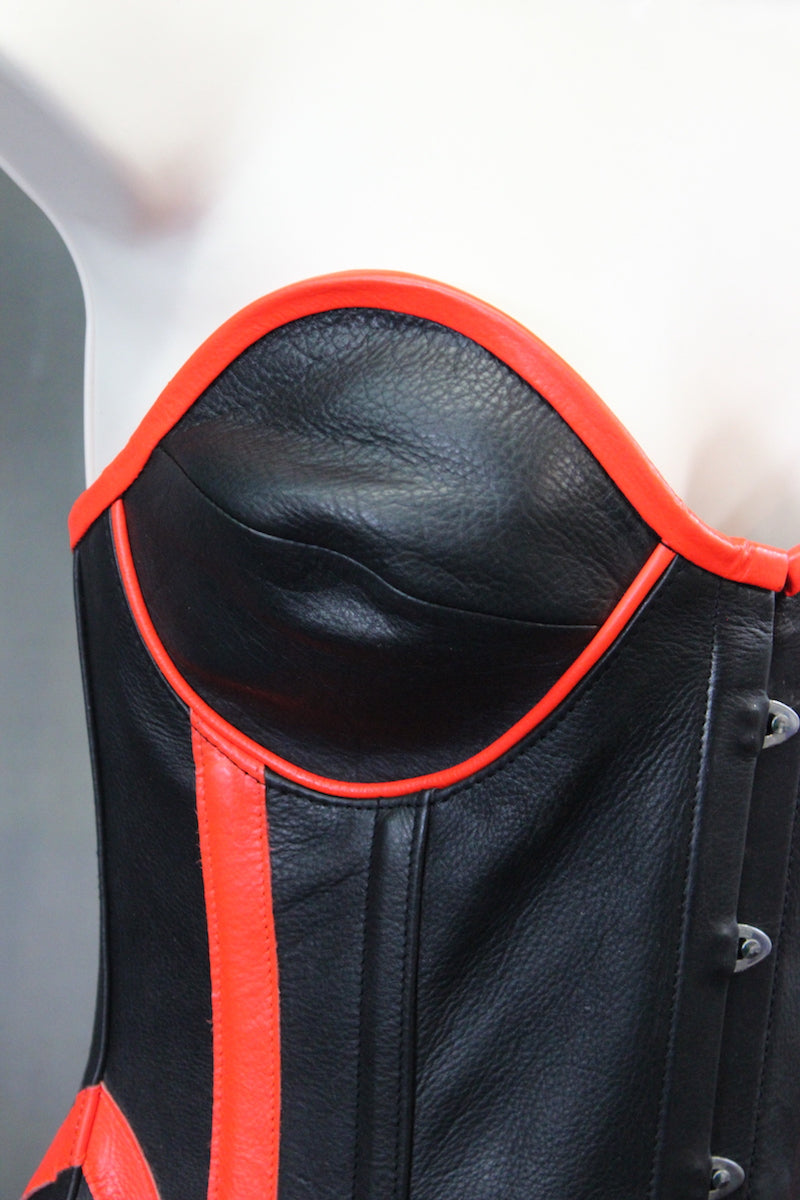Cyber Leather Corset by The Otter and The Fox - view 8