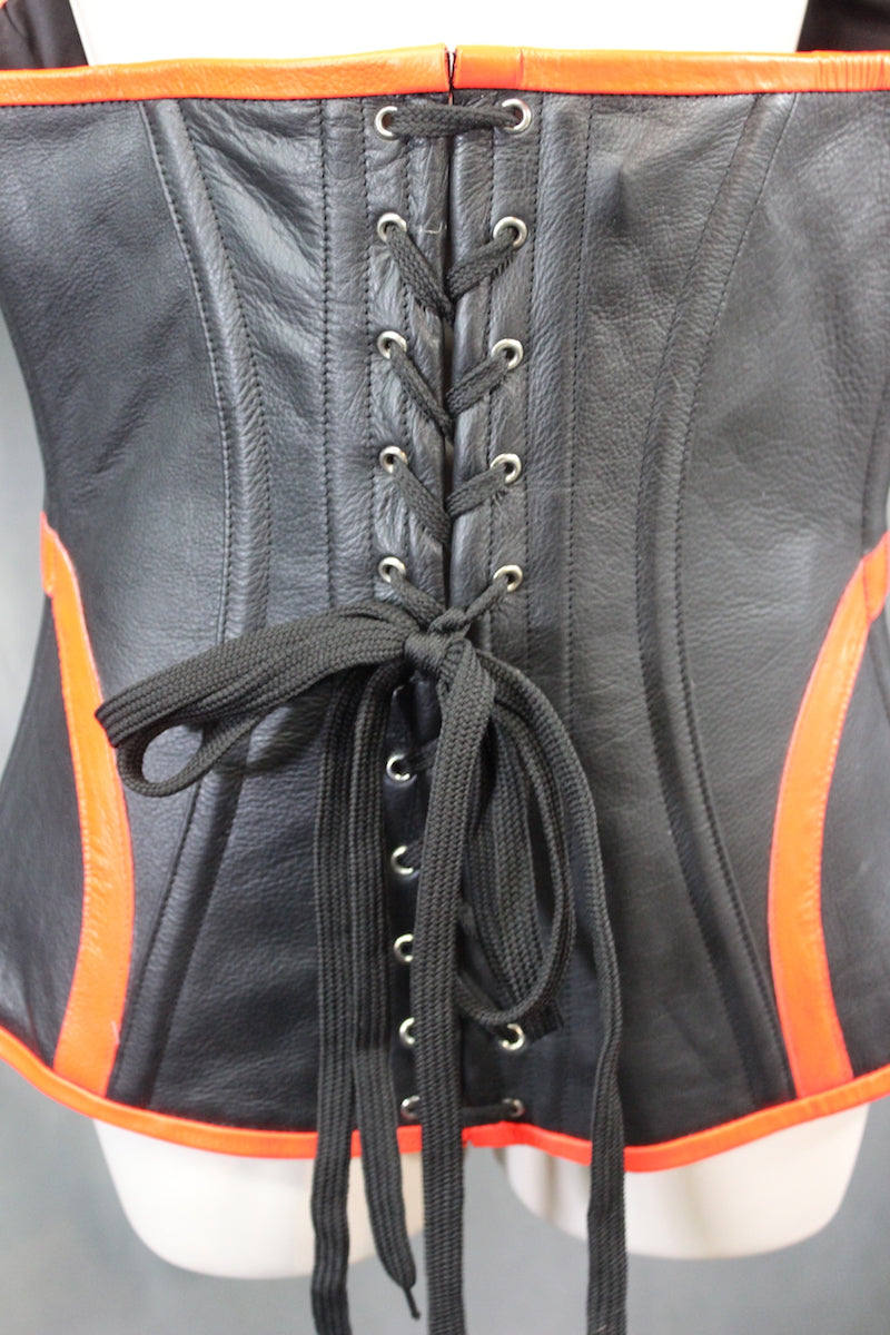 Cyber Leather Corset by The Otter and The Fox - view 9