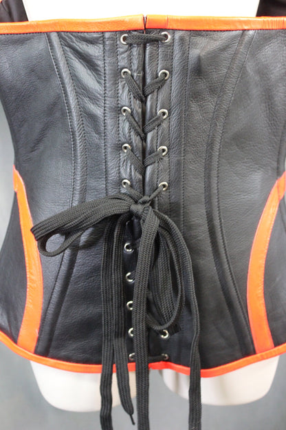 Cyber Leather Corset by The Otter and The Fox - view 9