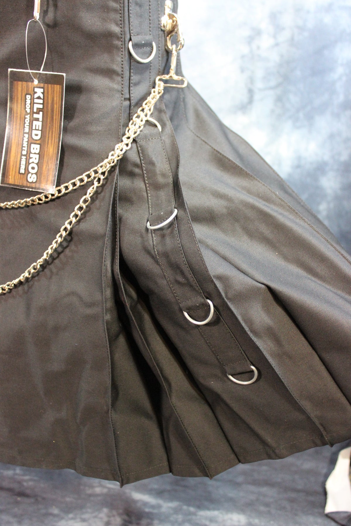 Goth Utility Kilt by Kilted Bros - view 6