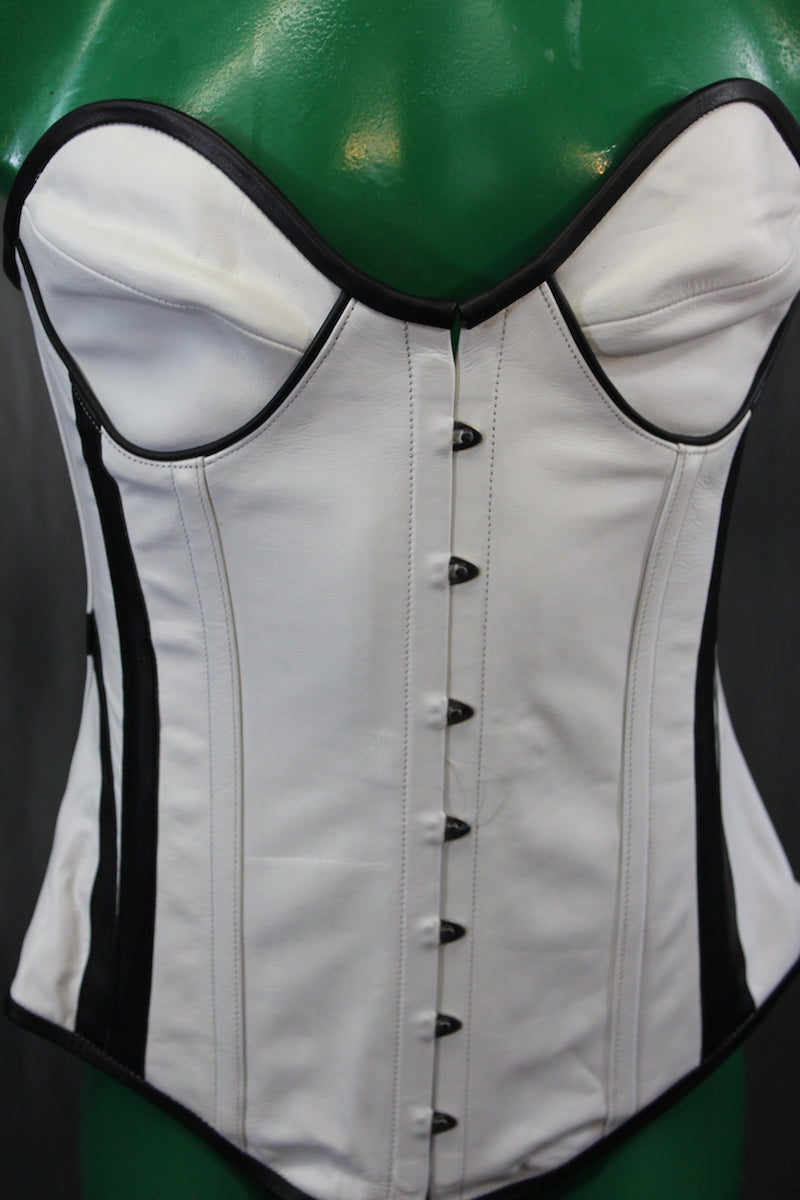 Cyber Leather Corset by The Otter and The Fox - view 4