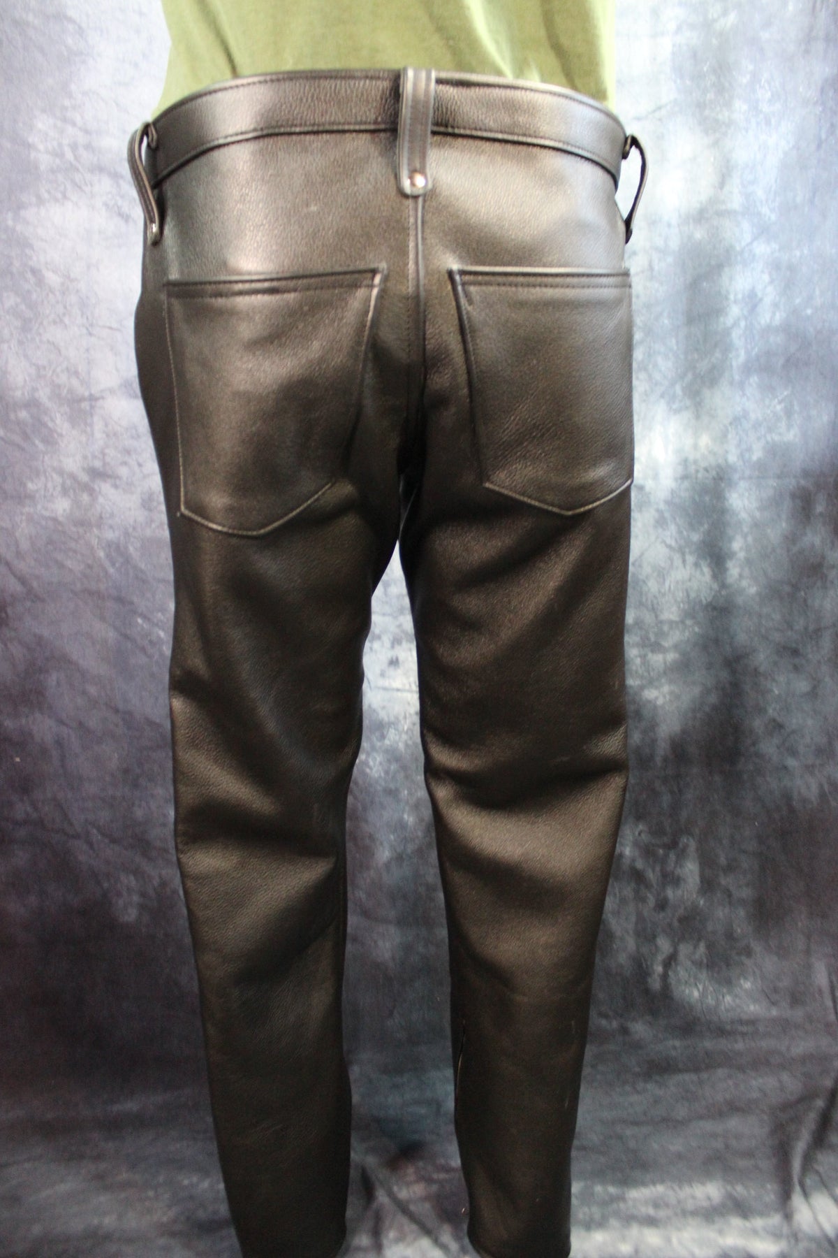 Front Access Leather Pants - view 25