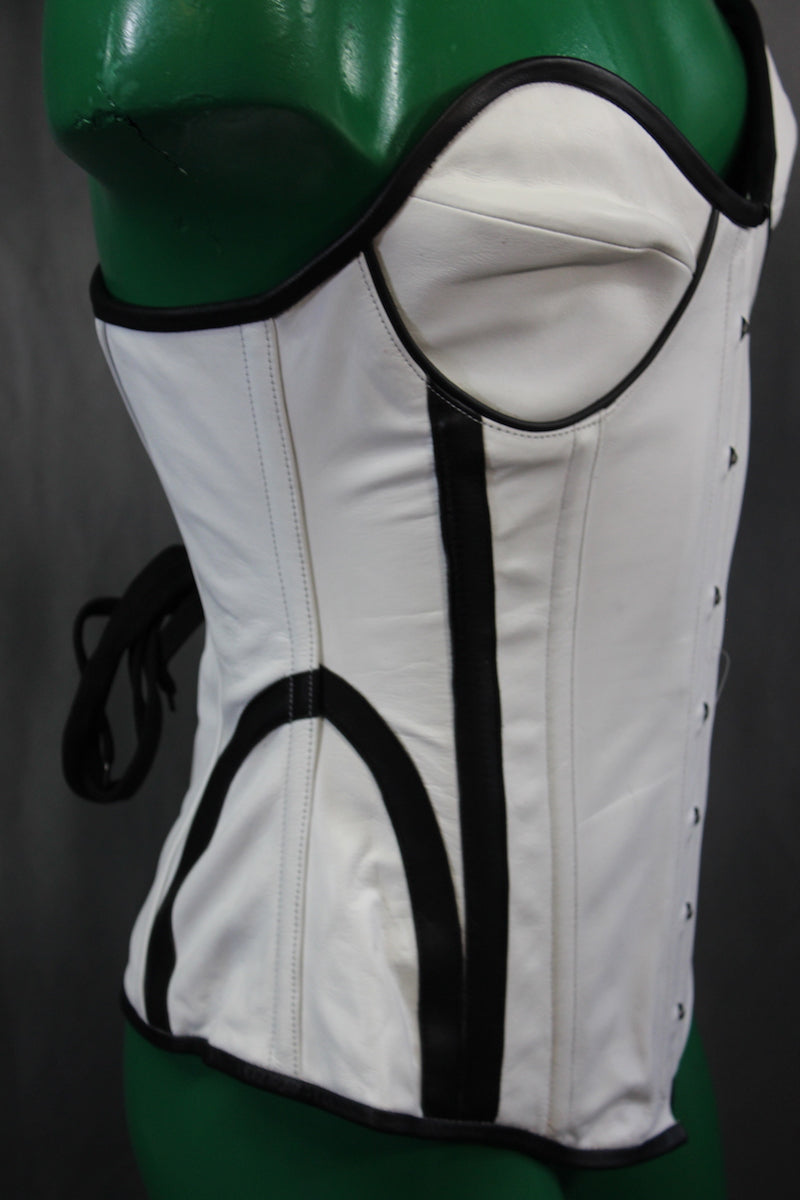 Cyber Leather Corset by The Otter and The Fox - view 11