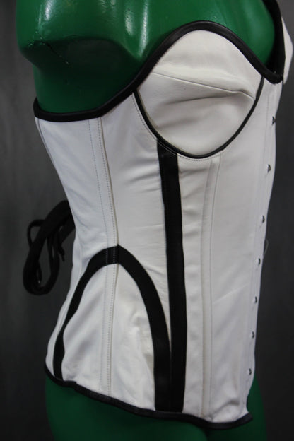 Cyber Leather Corset by The Otter and The Fox - view 11