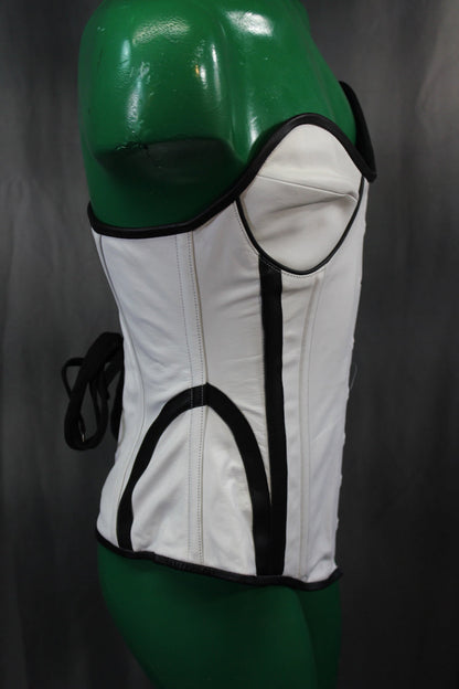 Cyber Leather Corset by The Otter and The Fox - view 12