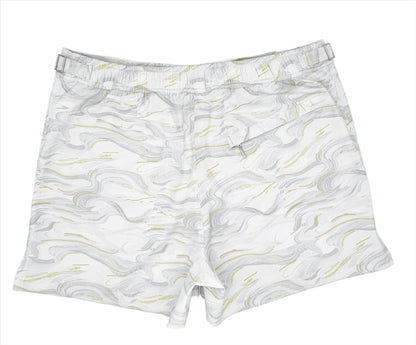 The Restless Swim Shorts - Carrara Marble