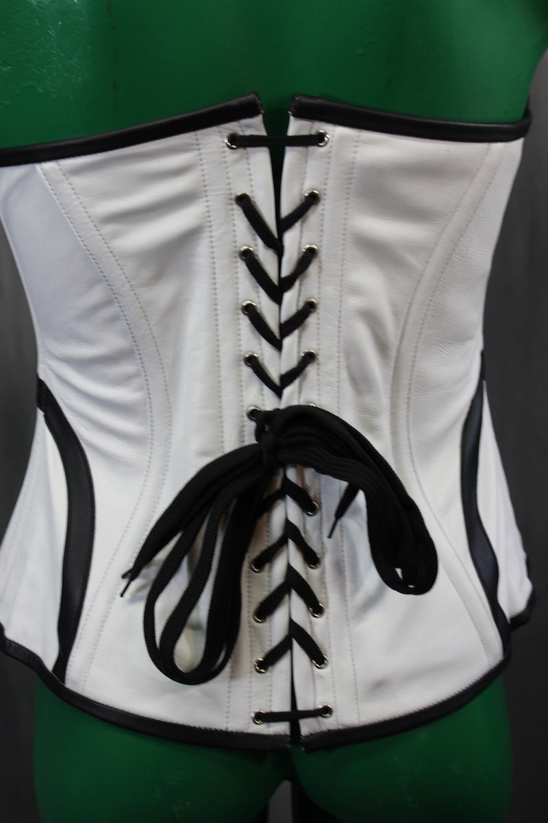 Cyber Leather Corset by The Otter and The Fox - view 13