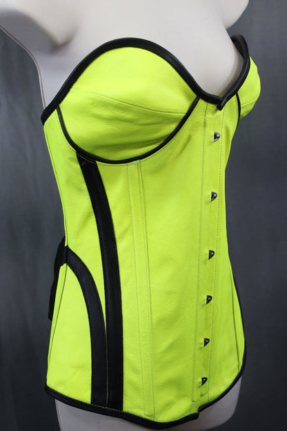 Cyber Leather Corset by The Otter and The Fox - view 14