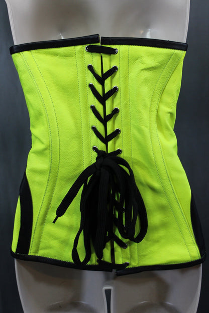 Cyber Leather Corset by The Otter and The Fox - view 15