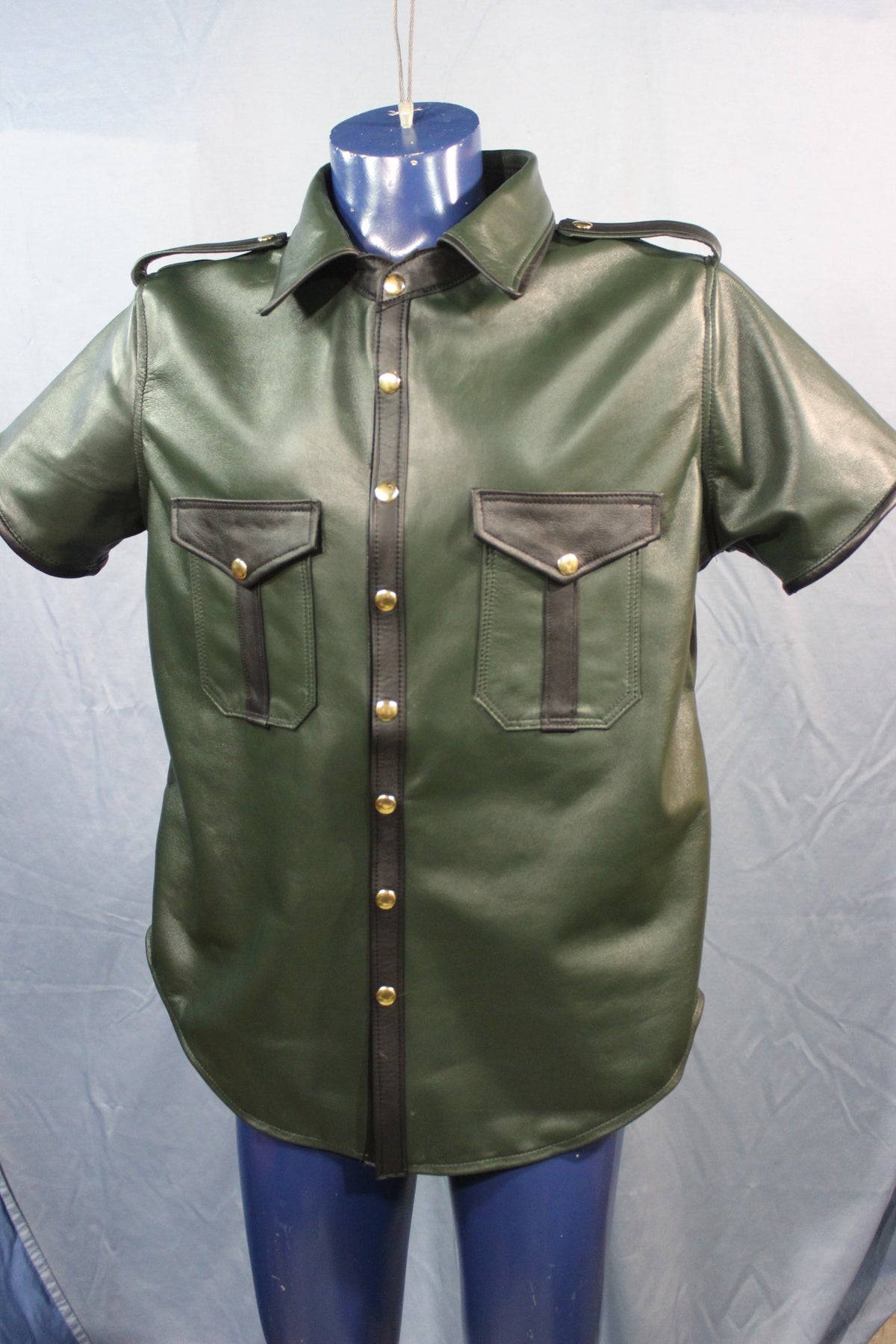 Sir Tom Matt's Collection - Leather Dress Shirt - view 10