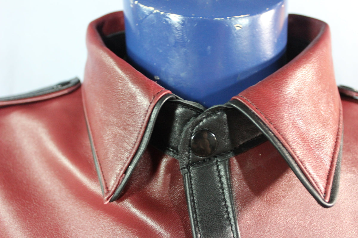 Formal Leather Dress Shirt - view 12