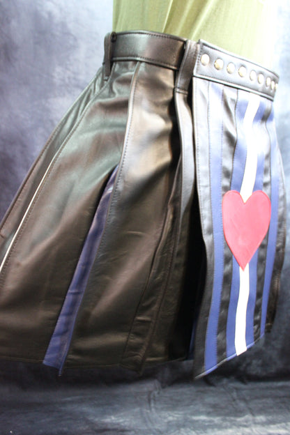 Leather Pride Handmade Leather Kilt - view 2