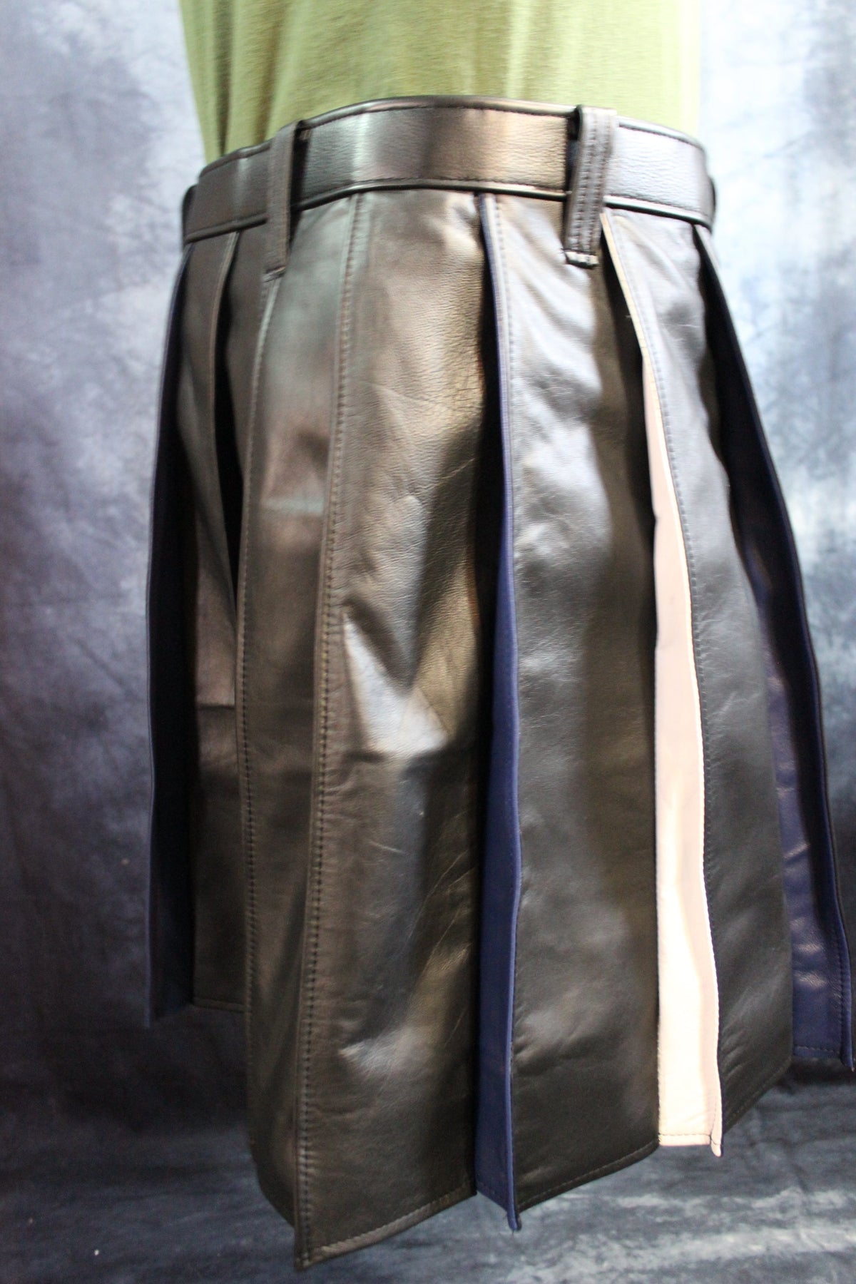 Leather Pride Handmade Leather Kilt - view 4