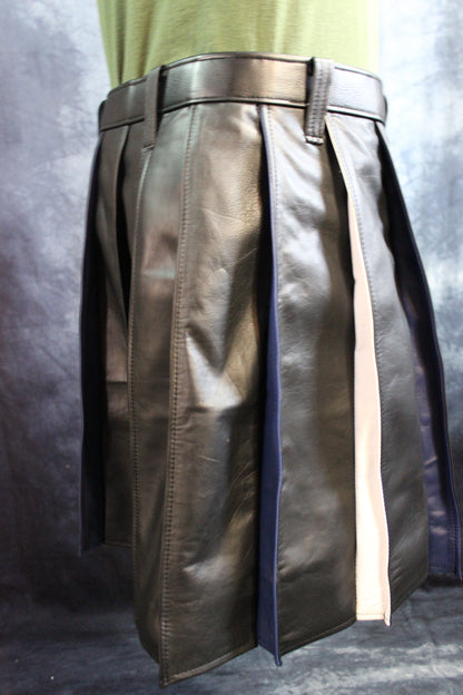 Leather Pride Handmade Leather Kilt - view 4