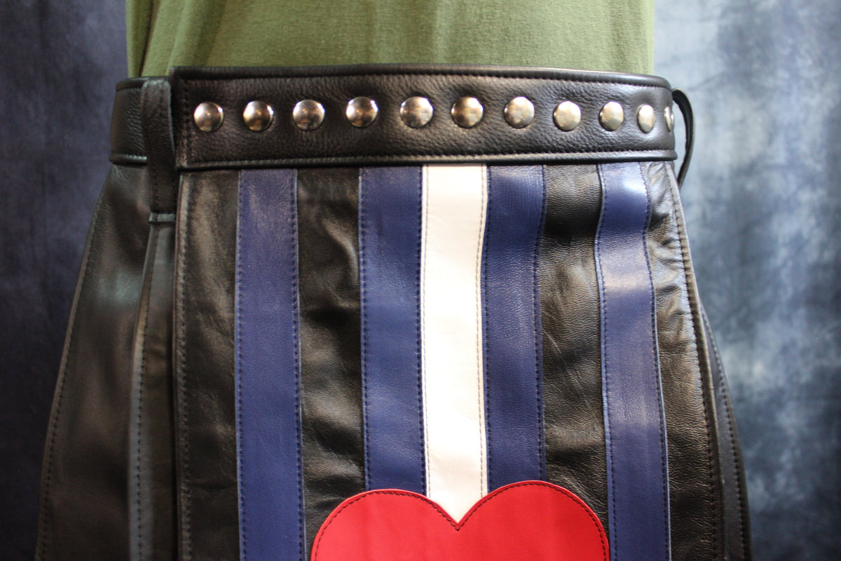 Leather Pride Handmade Leather Kilt - view 6