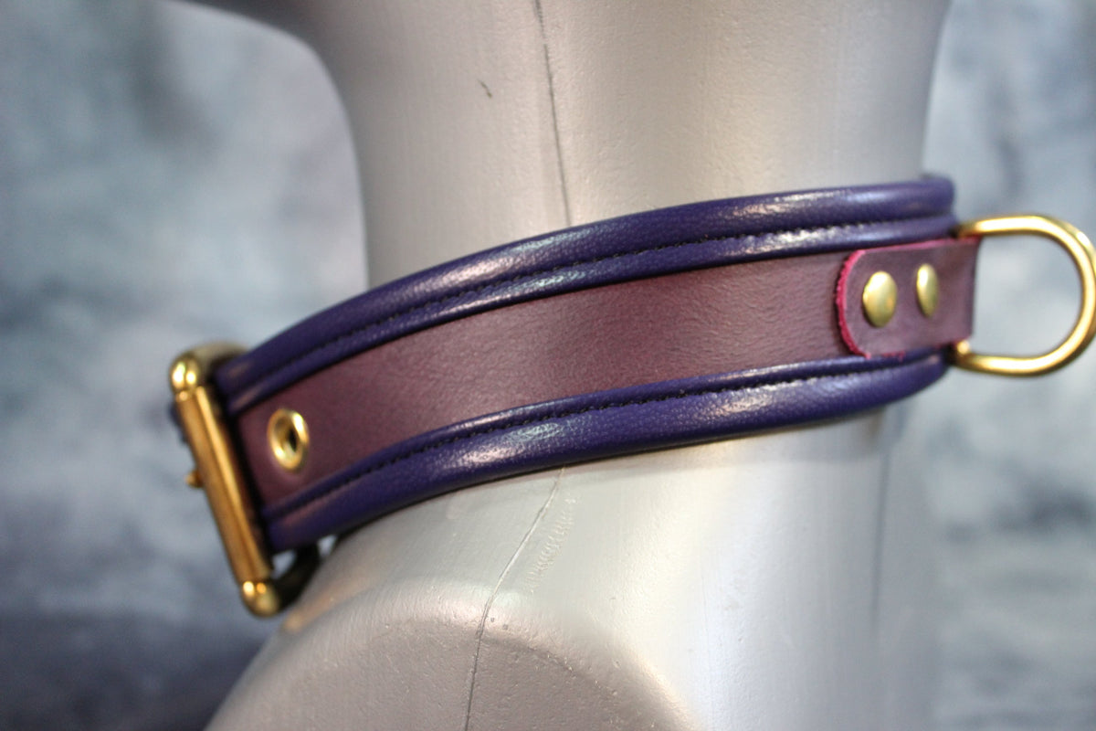 Two-Tone Collar - Recessed Stripe Construction - view 14
