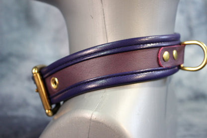 Two-Tone Collar - Recessed Stripe Construction - view 14