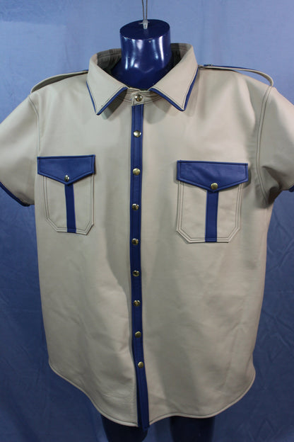 Sir Tom Matt's Collection - Leather Dress Shirt - view 17