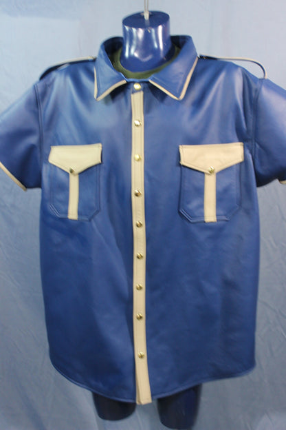 Formal Leather Dress Shirt - view 27