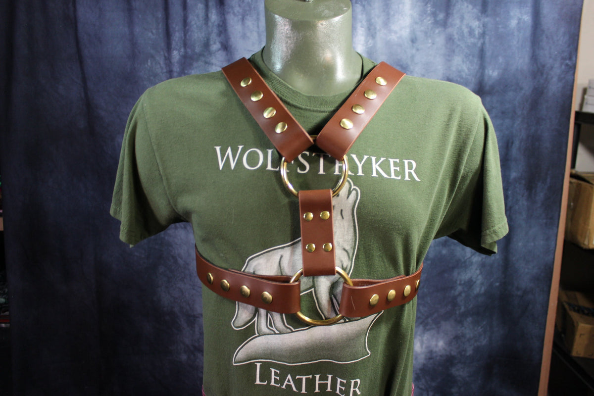 Classic Latigo Extended X Harness with Snaps - view 3