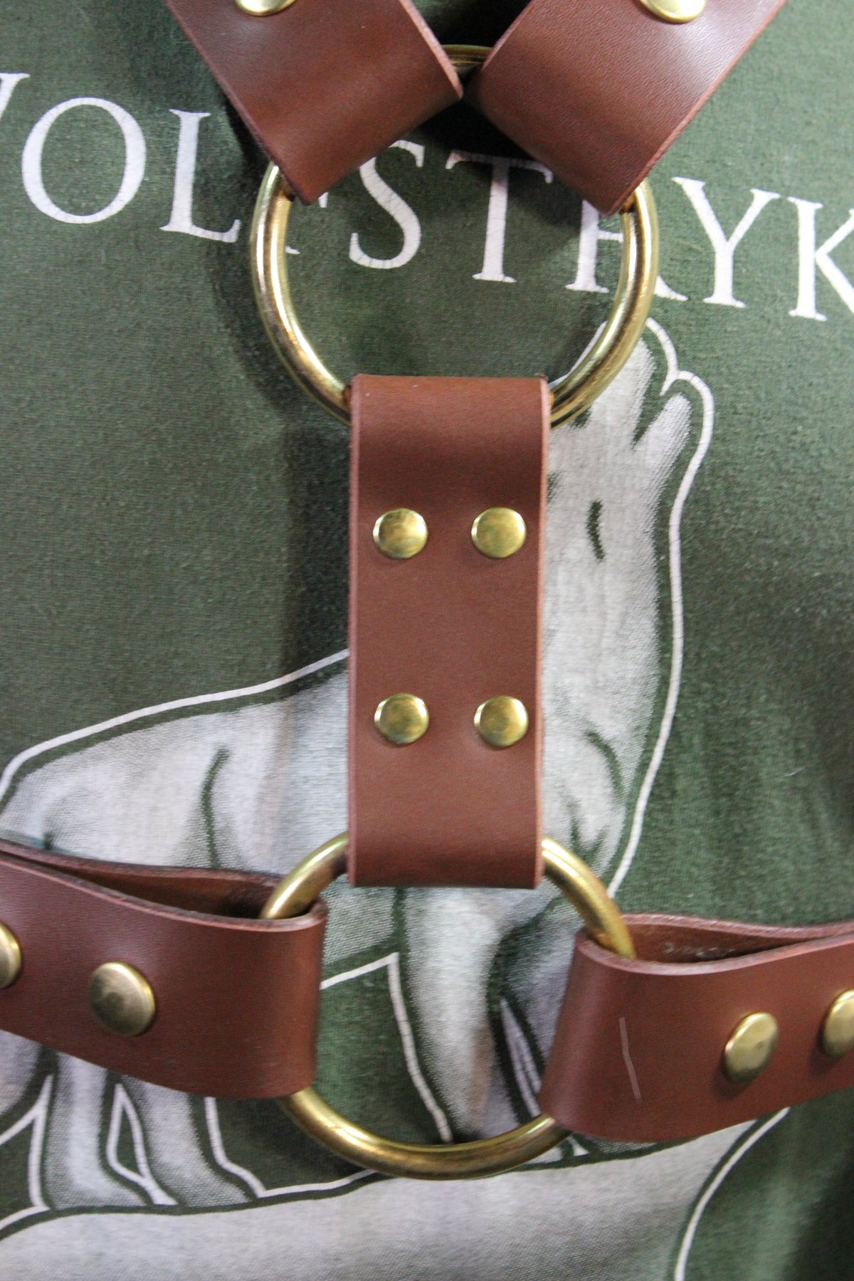 Classic Latigo Extended X Harness with Snaps - view 4