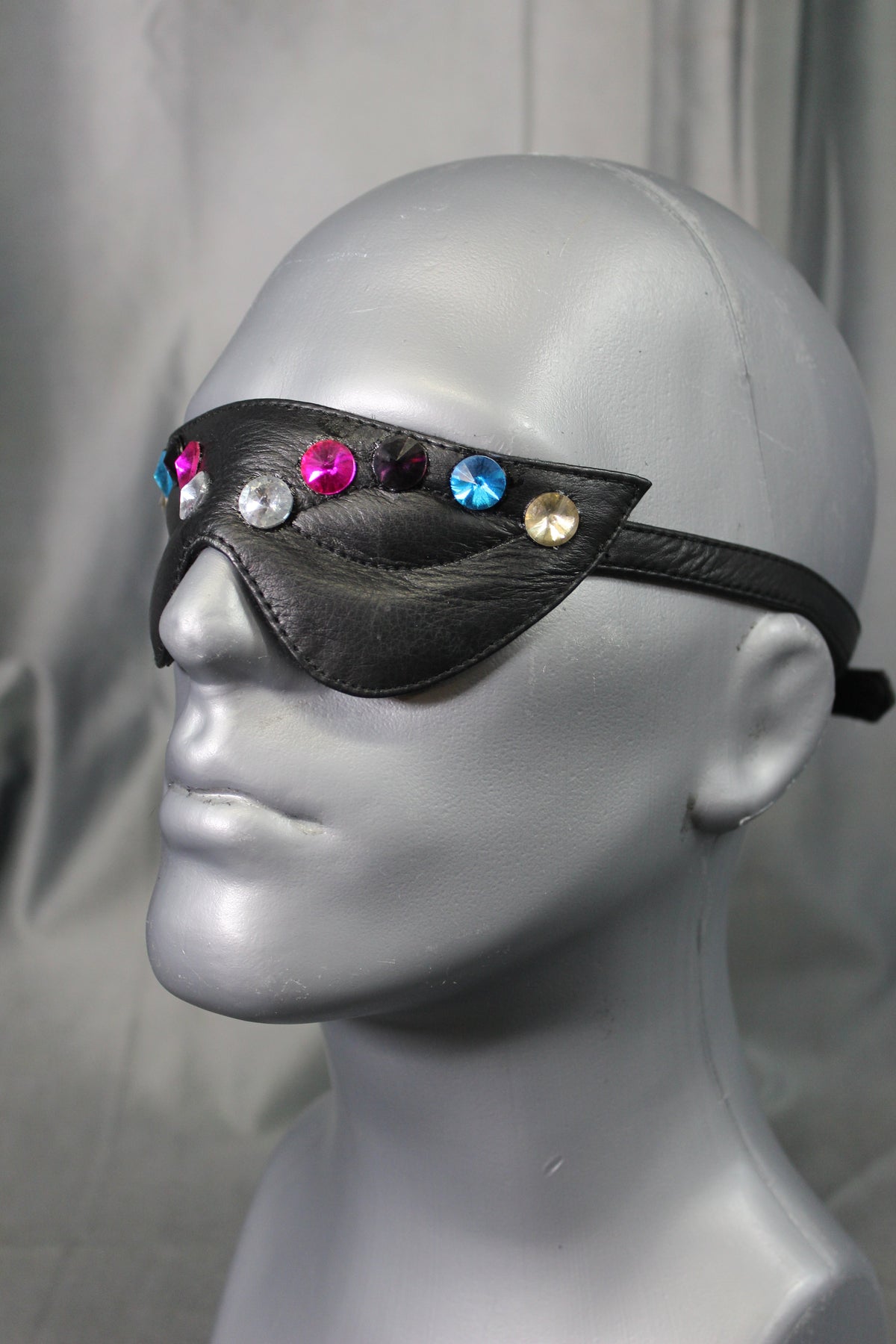Bedazzled Blindfold Mask by The Otter and The Fox - front view