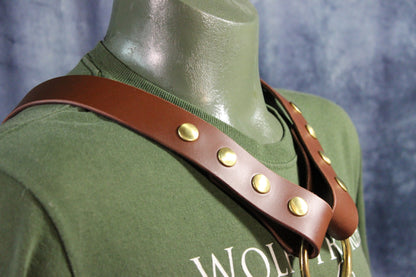 Classic Latigo Extended X Harness with Snaps - view 6