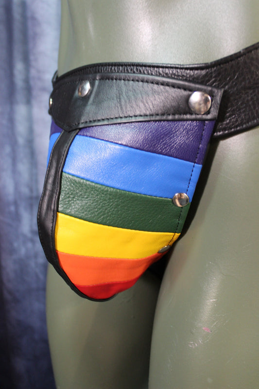 Our custom PRIDE jock! - front view