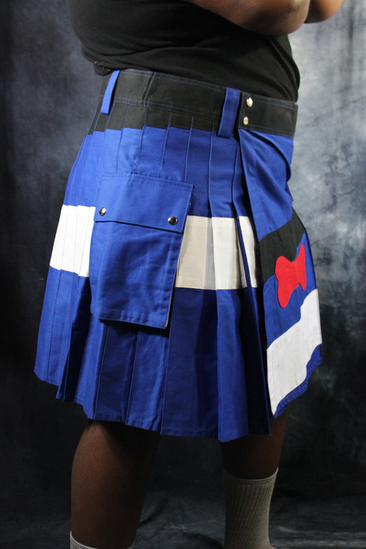 Puppy Pride Flag Kilt by Kilted Bros - view 2
